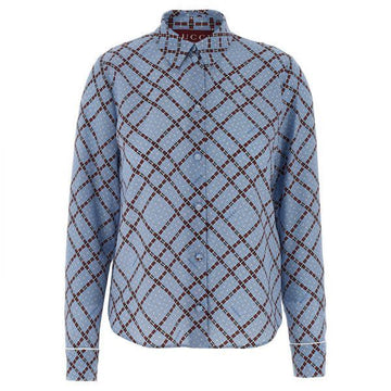 GUCCI Druckseidencrepes-Bluse 143516894 [P]