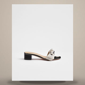 Dior Zadiol Heel Slide Black Embroidered Cotton KDO708LEC_S900 158713490 [P]