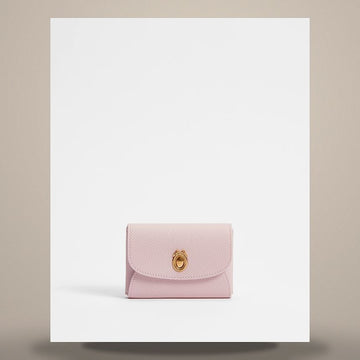 DIOR Médallion Deyrili Kartenetui Rosa Tendre & Gris Pietro Gewebenes Kalbsleder 158713493 [P]