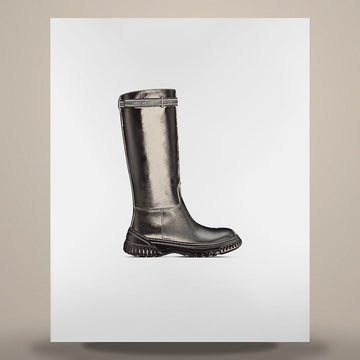DIOR D-Racer Stiefel aus schwarzem Kalbsleder KDI781VEA_S17X 158713553 [P]