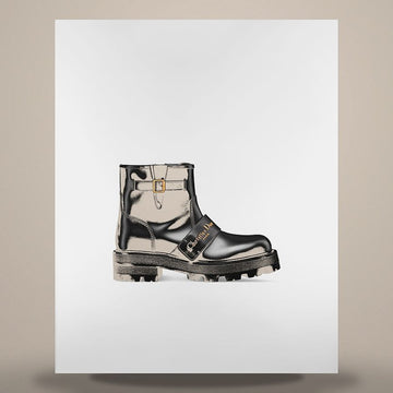 DIOR D-Quest Stiefeletten aus schwarzem Kalbsleder KDT070VEA_S900 158713555 [P]