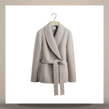 DIOR Grau Wendejacke aus Virgin Wool Seide mit Innen Oblique 650M68A1375_X8800 158713651 [P]