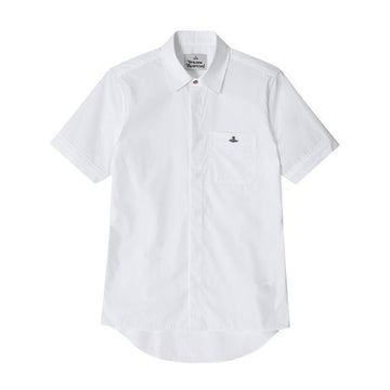 Vivienne Westwood ORB Logo Classic Short Sleeve Men's Shirt 144732719 [P]