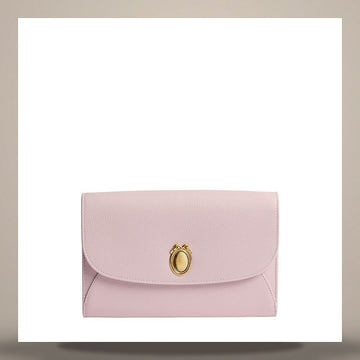 Dior Medallion Envelope Strap Pouch Rose Thandres & Grey Pietro Grained Calfskin S2223QGME_M03I 158715038 [P]