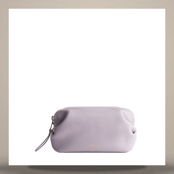 Dior Bow Pouch Lilac Suppl Lambskin 158715041 [P]