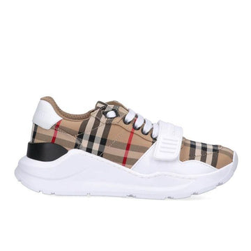 Burberry Vintage Check Suede and Leather Sneakers 124861156 [P]