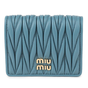 Miu Miu Small Matelassé Napa Leather Wallet 153363596 [P]