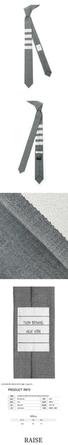 THOM BROWNE Klassische Krawatte im Schräg-Design 06146 035 48530467 [P]