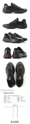 Prada America Cup Sneakers Black 4E3400 6GW F0002 46156585 [P]