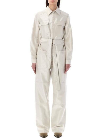 Golden Goose Golden White Denim Jumpsuit 133014521 [P]