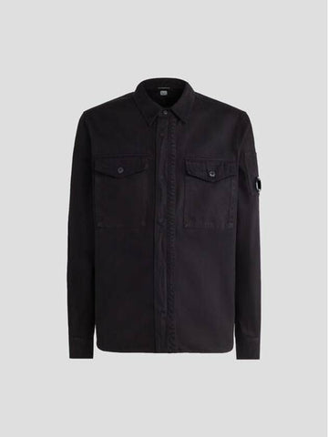 CP Company Military Twill Emerized Pocket Shirt 133021639 [P]