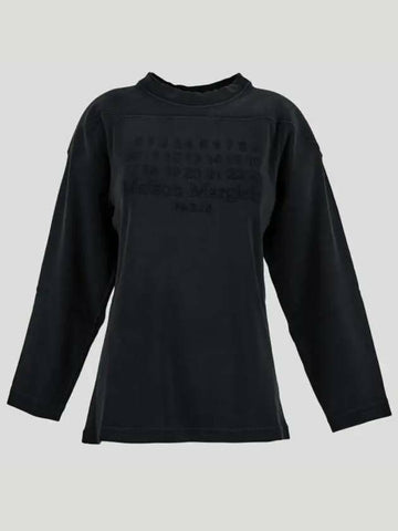 MAISON MARGIELA ロゴ刺繍スウェットシャツ 133042478 [P]