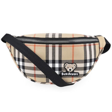 BURBERRY Kinder Bär Logo Vintage Check Schultertasche 158716454 [P]