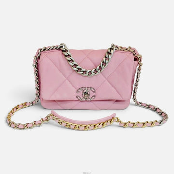 CHANEL Lambskin Medium Shoulder Bag 19 158722905 [P]