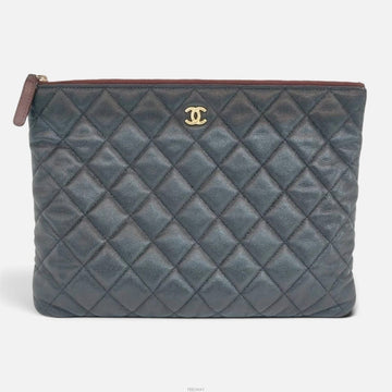 CHANEL Klassische Caviar Clutch 30 Serie 158722981 [P]