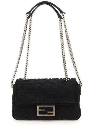 FENDI バゲットチェーンミディファブリックバッグ 151056984 [P]