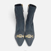 GUCCI Zumi Mid-Heel Ankle Boots 35 1/2 158725294 [P]