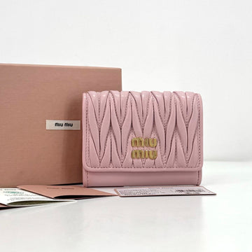 Miu Miu Matelassé Nappa Leather Cardholder (5MC104) 158730420 [P]