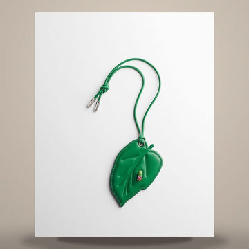DIOR Leaf Bag in Grünem Kalbsleder 158730499 [P]