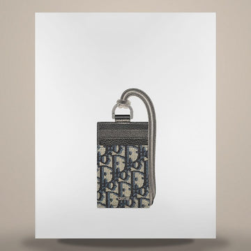 Dior Card Holder Beige & Black Oblique Jacquard 2ESCH151YKY_H27E 158730621 [P]