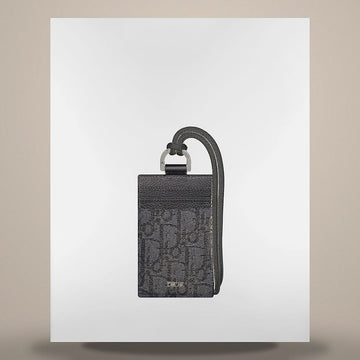 Dior Card Holder Black Oblique Jacquard 2ESCH151YKY_H03E 158730623 [P]