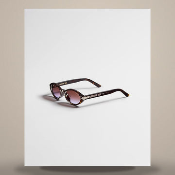 DIOR Sonnenbrille oval braun Tortoiseshell-Effekt DPFCR1FXR_20N1 158730815 [P]