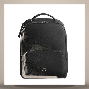 Dior Business Backpack Black Matte Grained Calfskin 1ICBA255IDC_H00N 158730870 [P]