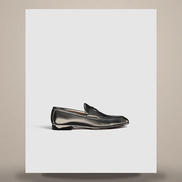 DIOR Zeitlose Flex Loafer aus schwarzem glattem Kalbsleder 3LO155ZAS_H900 158730893 [P]