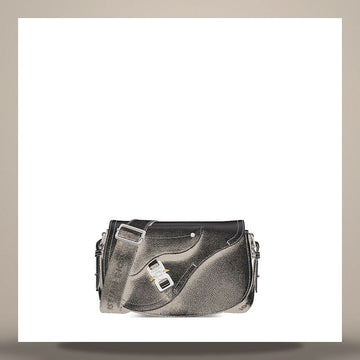 DIOR サドルストラップバッグ ブラック グレイン カーフレザー 1ADPO325YKK_H00N 158730929 [P]