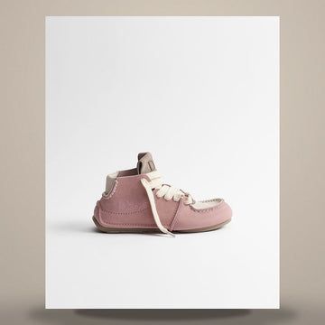 DIOR Rodi Schnürstiefel Supérieur Pink Suede Kalbsleder 158730932 [P]
