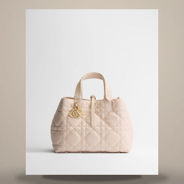 Dior Tujour Medium Bag Ballet Pink Macrocannage Calfskin M2821OSNW_M31N 158730958 [P]