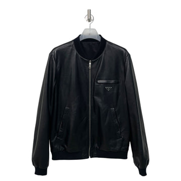 PRADA Reversibler Bomberjacke aus Nappaleder mit Dreieck-Logo H00391 158730962 [P]