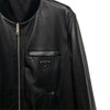 Prada Reversible Triangle Logo Nappa Leather Bomber Jacket H00391 158730962 [P]