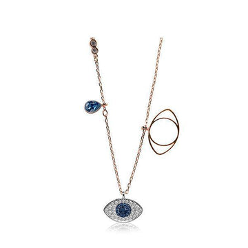 Swarovski Necklace 5172560 Symbolic Evil Eye Plated Pendant EYE Motif Crystal 41053275 [P]