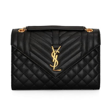 SAINT LAURENT Schultertasche Monogramm Envelope Quilted Medium 41256575 [P]