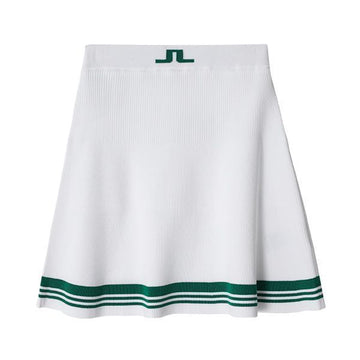 J Lindeberg Frida Striped Knitted Mini Golf Skirt 55181619 [P]