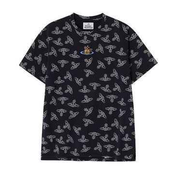 VIVIENNE WESTWOOD オーブ ロゴ モノグラム 半袖 Tシャツ 3I01000S J0079 K303 101548056 [P]