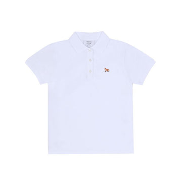 MAISON KITSUNE ベイビーフォックスパッチポロシャツ レディース半袖 157314694 [P]