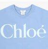 Chloe Short Sleeve Logo Crop Kids T-Shirt 157374591 [P]