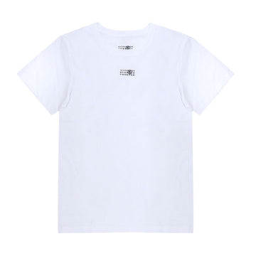 MAISON MARGIELA Kurzarm-T-Shirt mit Nummerierung Logo für Kinder 157314678 [P]