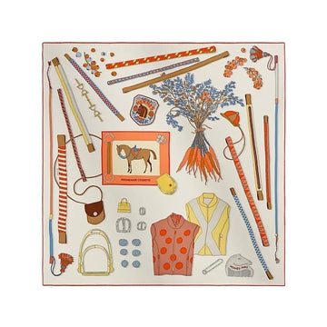 Hermes Silk Women's Scarf 70 Carré H984364S 04 158733649 [P]