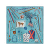 Hermes Silk Women's Scarf 70 Care H984364S 02 158733741 [P]