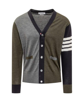 THOM BROWNE Fine Merinowolle 4 Bar Strickjacke MKC002F Y1014 035 151103061 [P]