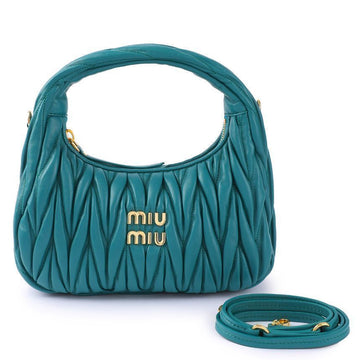 MIU MIU Hobo-Tasche aus Nappaleder 5BC125-N88-F0K41 67191730 [P]
