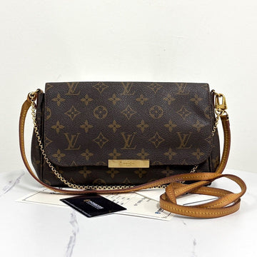LOUIS VUITTON Monogram Favorit Crossbody MM 158736737 [P]