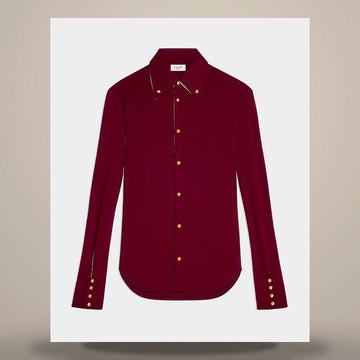 CELINE Hemd - Baumwolljersey Bordeaux RC0E1507Z.28BX 158737183 [P]