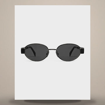 CELINE Triomphe 01 Sonnenbrille - Metall Schwarz / Smoke 4S235CMLB.38SS 158737465 [P]
