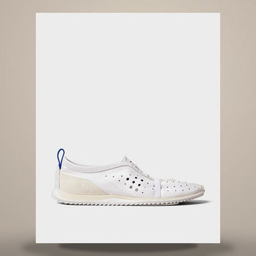 Celine Soft Sneakers - Stretch Lambskin, Suede Calfskin & Lambskin Optic White 367385351C.01OP 158737791 [P]