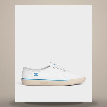 CELINE Sneakers - Canvas & Suede Kalbsleder Weiß 368275484C.01BC 158737794 [P]