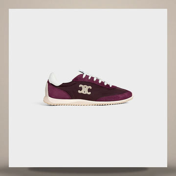 Celine Triomphe Racer Low Top Sneakers - Nylon, Suede Calfskin, Calfskin 158737807 [P]